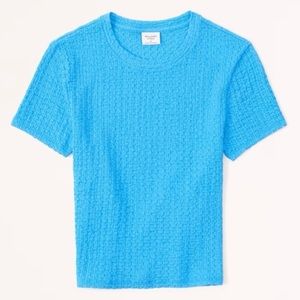 Abercrombie and Fitch Textured Baby Tee